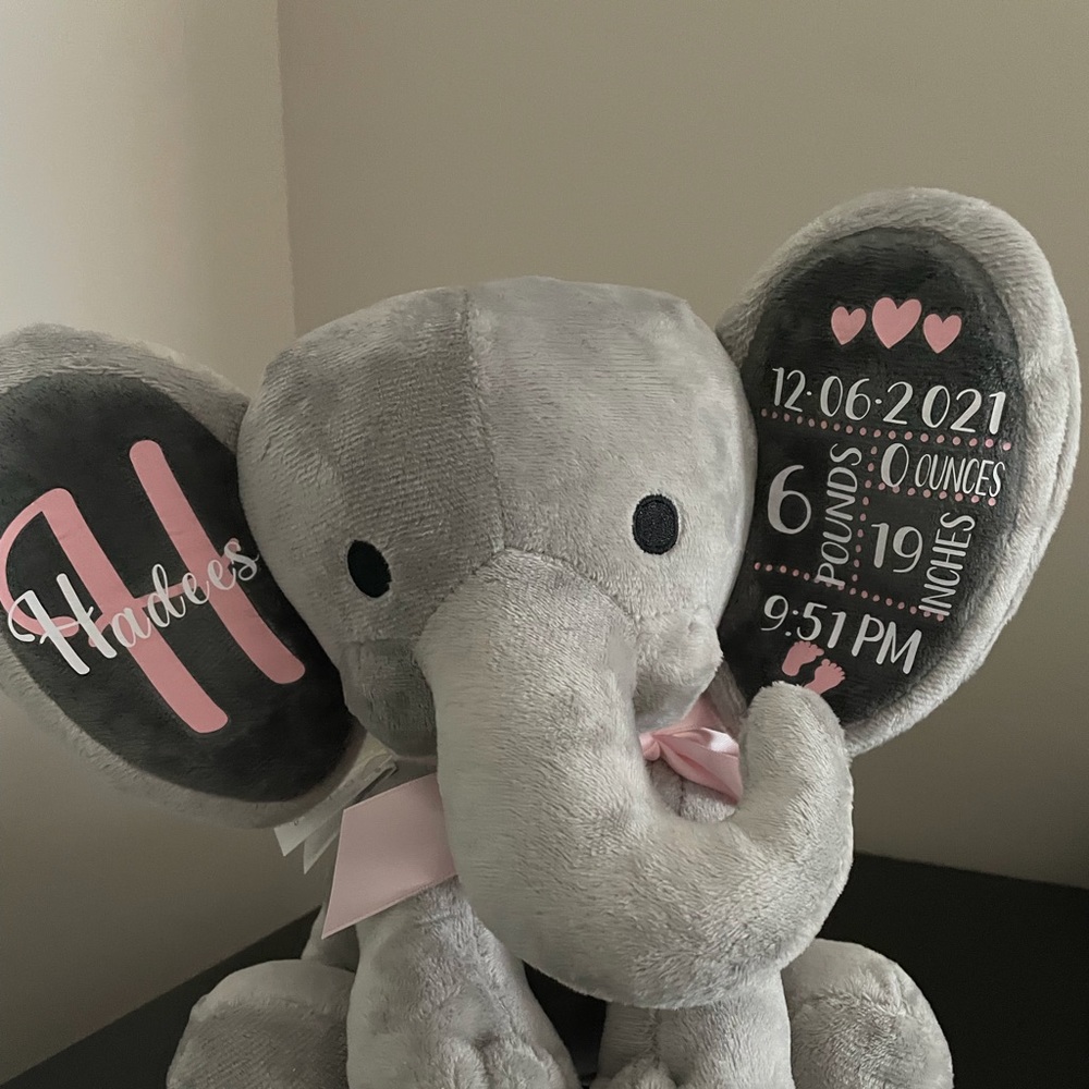 Birth announcement keepsake